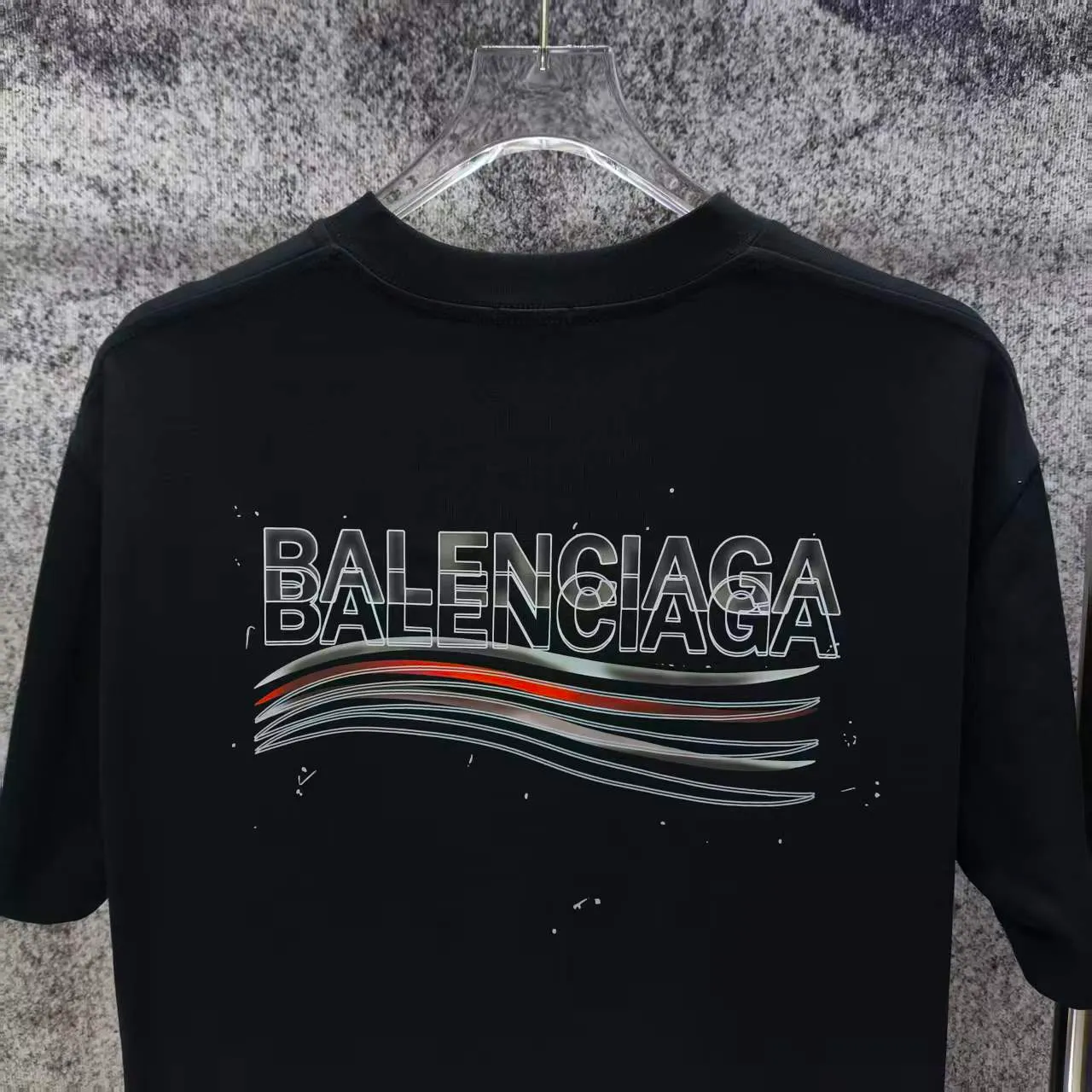 Bal* 2026 New Arrival logo t Same Style Size S M L XL XXL Black White